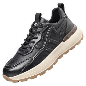Le classiche Sneakers Casual da uomo antiscivolo spesse Sole altezza aumentano il nuovo Design in vera pelle <span class=keywords><strong>Fabrica</strong></span> De Zapatos Hot Sale Africa - Product Image 2