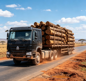<span class=keywords><strong>Camion</strong></span> tracteur Howo <span class=keywords><strong>6x4</strong></span> 460HP pour le transport de bois en Afrique - Product Image 2