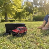 Mobil Mainan RC SUV WD Remote Control Off Road 4x4 dengan Ban Cadangan Bull Bar Bersertifikasi EN71 CE Kelas Hobi untuk Dewasa