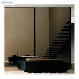 High Quality Bronze Tinted <b>Mirror</b> Glass for Sliding Wardrobe - Product Image 5