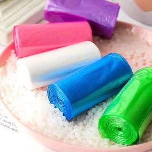 ถุงขยะพลาสติก PE แบบใช้แล้วทิ้งหนาทนทานต่อการใช้งานถุงขยะหลากสี - Product Image 4