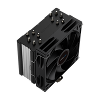Refroidisseur CPU COOLLEO B60 silencieux pour PC de bureau, radiateur de refroidissement par air avec 6 caloducs, compatible AM5, LGA 115X/1200/1700/1851, AMD AM4/5