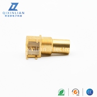 Connecteur plaqué or en alliage de zinc à prise femelle vidéo BNC haute définition SDI