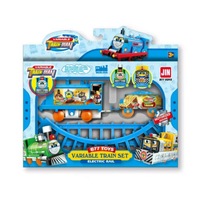 Nouveau train électrique jouet Mas Track, petit, éducatif, en plastique, à assembler soi-même, alimenté par piles, Nouveautés
