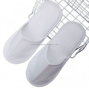 Chaussons d'hiver jetables lumineux pour hôtel, avec logo personnalisé et personnalisation, doublure en coton respirant pour usage en spa - Product Image 5