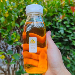 Bouteilles en verre vides de jus Bouteille en verre transparent utilisée pour conserver la capacité des jus 250ml 350ml 500ml 750ml 1000ml à bas prix - Product Image 1