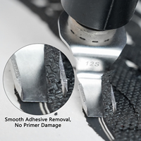 Cuchilla de Acero Inoxidable Harpow para Remover Adhesivos de Penetración Profunda, Silicona, Materiales de Unión Suaves, Hecha a Mano