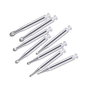 Commercio all'ingrosso 5 pz/scatola prodotto dentale Dia 2.35mm RA gambo carburo di tungsteno frese dentale per Handpiece a bassa velocità - Product Image 1