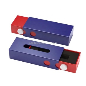 Tùy chỉnh Hộp bao bì logo con khóa chống trẻ em trượt Hộp bao bì với cửa sổ <span class=keywords><strong>PVC</strong></span> - Product Image 1