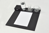 Accessoire de mobilier de bureau, organisateur de bureau en cuir PU, ensemble de bureau de réunion de direction