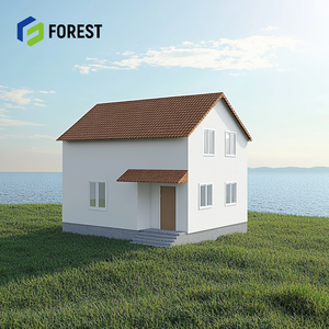 Casa Prefabricada Moderna de Lujo para Hotel, Villa Prefabricada de Acero Ligero, Ecológica, de Instalación Rápida y Personalizable - Product Image 1