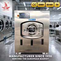 Machines à laver industrielles professionnelles de haute qualité à bas prix, capacité de 15 à 100 kg, pour hôtel