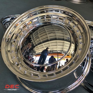 Jantes en alliage d'aluminium personnalisées rétro à déport profond 30mm 100mm 114.3/100/112 PCD 12-18 pouces pour Beetle <span class=keywords><strong>PT</strong></span> <span class=keywords><strong>Cruiser</strong></span>, pour la modification automobile - Product Image 4