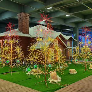 다이나믹 모델링 조명 장식 정원 경관 조명 변환 3D 포인트 컨트롤 불꽃 조명 - Product Image 2