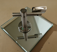 Supports et accessoires réglables pour tubes de main courante en acier inoxydable de Chine, connecteurs et supports muraux pour rampes