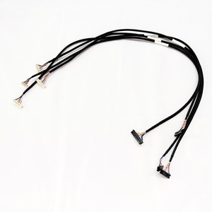 LVDS 30-Pin PVC-Mantel Verzinnter Kupferleiter Vergoldetes Elektronisches LCD-Panel Kabelbaum - Product Image 5