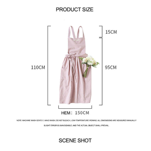 Biểu tượng tùy chỉnh Bông Đầu Bếp Nấu Ăn Tạp dề cho quán cà phê nhà hàng nhà bếp Tạp dề với túi - Product Image 4