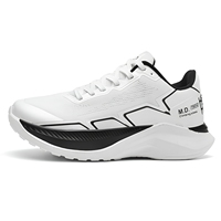 Nouvelles Chaussures de Sport Lacées 2024 Tendance Décontractées à Semelle Épaisse Respirantes Confortables en Maille Color-block