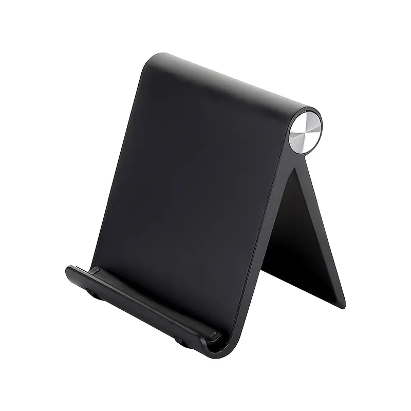 LLX534 Universal Desktop Abs Foldable Mobile Phone Holder Adjustable Desktop Mini Cell Phone Samsung Tablet Stand