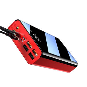 Venta caliente de gran capacidad <span class=keywords><strong>portátil</strong></span> cuatro USB Power Bank 30000mAh <span class=keywords><strong>40000mAh</strong></span> <span class=keywords><strong>batería</strong></span> de polímero 50000mAh cargador de teléfono con luz LED - Product Image 3