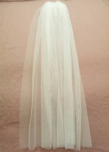 <span class=keywords><strong>Velo</strong></span> de <span class=keywords><strong>Novia</strong></span> para Fiesta Go Party 2023, Popular, de 50 cm de Largo, Liso, Blanco, con Perlas - Product Image 4