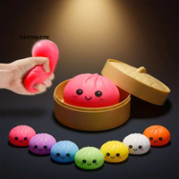 Jouet anti-stress souple et extensible en forme de boulette de raviolis, type mochi, pour soulager le stress, unisexe, pour enfants