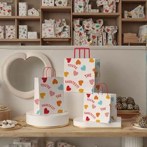 Bolsa de Papel para Compras con Logotipo Personalizado, Caja de Papel Kraft Biodegradable con Asa - Product Image 3