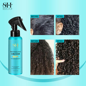 Toptan kıvırcık saç Elastin saç kremi içinde bırakın krem nemlendirici kıvırcık dolaşık açıcı sprey - Product Image 3