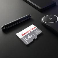 Carte mémoire SD haute vitesse 4 Go 8 Go 16 Go 32 Go 64 Go en plastique U3 Classe 10 pour GPS, appareil photo, téléphone portable, DVR, MP3