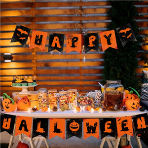 ของตกแต่งธีมฮาโลวีนสำหรับปาร์ตี้วันเกิดธงแบบดึงธงแบบใช้ฉากสำหรับวันฮาโลวีน - Product Image 6