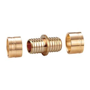 Conexiones Deslizantes HTL de Latón 16x1/2" 16x16 16x25x16 en Forma de T, Reductor y Codo para Tuberías PEX y PE-RT <span class=keywords><strong>HELERO</strong></span> HT 200-1601 - Product Image 2