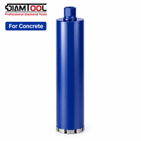 Foret diamanté pour carottage humide pour machine de carottage du béton, coupe lisse, qualité professionnelle