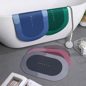 Alfombra de Baño Super Absorbente, Antideslizante, para Baño, Cocina, Sala de Estar, Entrada, Decorativa, Lavable - Product Image 1