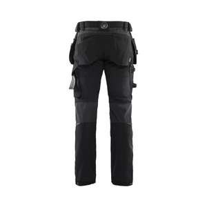 BLAKLADER - 152216459998D108 Craftsman <b>trousers</b> 4-way stretch Black/Dark <b>grey</b> - EAN 7330509724552 <b>WORK</b> <b>TROUSERS</b> - Product Image 2