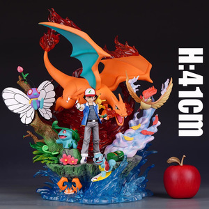 Set di Action Figure Famiglia Ash Ketchum Pokémon Super Grandi - Prima Edizione, Ideale per Collezionisti e Appassionati di Anime Pokémon - Product Image 2