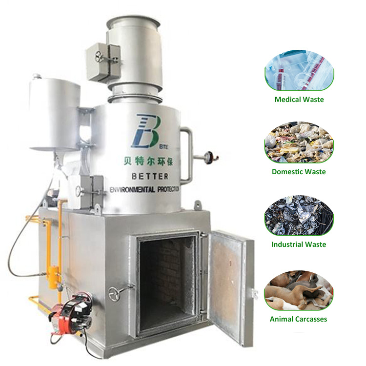 High Efficiency Waste Incineration Machine for