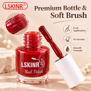 LSKINR 7080 24 Colors Nail Polish Set with Counter Display Box Air Dry Fast Drying Salon Wholesale OEM Private Label - Product Image 3