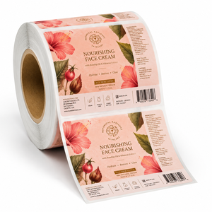 Etiquetas Personalizadas <span class=keywords><strong>para</strong></span> Cosméticos, <span class=keywords><strong>Adhesivos</strong></span> con Logotipo en Lámina Dorada, Impresión Digital, Etiquetas <span class=keywords><strong>para</strong></span> Envases de Productos <span class=keywords><strong>para</strong></span> el Cuidado de <span class=keywords><strong>la</strong></span> Piel, <span class=keywords><strong>para</strong></span> Tarros de Crema Facial y Manteca Corporal - Product Image 3