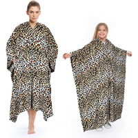 Couverture de poncho à capuche Buffalo Plaid Festival 100% polyester luxe doux confortable portable avec poche à motif de personnage