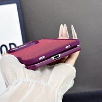 Étui de téléphone magnétique pliable en tissu technique tendance, protection intégrale antichoc pour iPhone Duo
