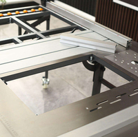 Scie circulaire électrique portative multifonctionnelle mini industrielle pour la coupe du bois, table coulissante, scie à panneaux, machines à travailler le bois