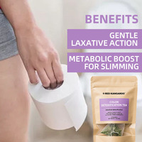 Complément de feuilles de séné à marque privée pour adultes : action laxative douce, stimulation métabolique pour la minceur, thé détoxifiant à base de plantes pour le côlon