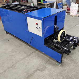 Qdlsf đôi lưỡi lốp lốp lốp Máy cắt phế liệu lốp Vòng Máy cắt với động cơ máy đóng gói - Product Image 2