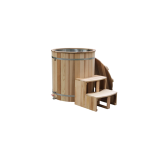 Petite piscine de glace de bain de glace en bois <span class=keywords><strong>pour</strong></span> la récupération de forme physique bain à remous <span class=keywords><strong>gonflable</strong></span> plongeant froid avec refroidisseur d'eau - Product Image 5