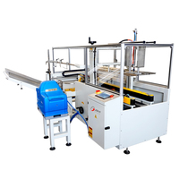 Machine électrique numérique de formage de cartons à colle thermofusible avec scelleuse de fond pour l'emballage de vêtements et de produits chimiques