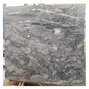 Fantastic cipollino didima marble light grey serpeggiante stone 36''x36'' polished