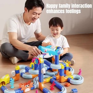 Juguetes <span class=keywords><strong>de</strong></span> <span class=keywords><strong>Pista</strong></span> Magnética <span class=keywords><strong>de</strong></span> Tiburón, Bloques <span class=keywords><strong>de</strong></span> Construcción Magnéticos, Juguete Educativo <span class=keywords><strong>de</strong></span> <span class=keywords><strong>Pista</strong></span> Antigravedad para Niños - Product Image 2