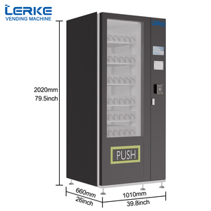 Máquina Expendedora <span class=keywords><strong>de</strong></span> Bebidas Frías Automática LERKE, Nueva Tendencia, Tipo Cinturón, 36 Compartimentos, Exportación a Europa - Product Image 4