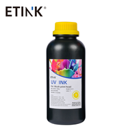 Encre UV souple et résistante aux fissures, 1000 ml, pour imprimantes Ricoh G5G6, encres d'impression, étiquettes d'impression, artisanat d'impression