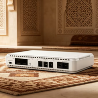 Mini DC UPS 21W 36W untuk Router Modem ONU Baterai 18650 Laris di Irak Distributor Grosir Pabrik OEM